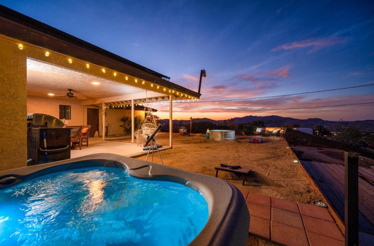 The Stargaze In Joshua Tree - Pool, Hot Tub, Views Villa Exterior photo