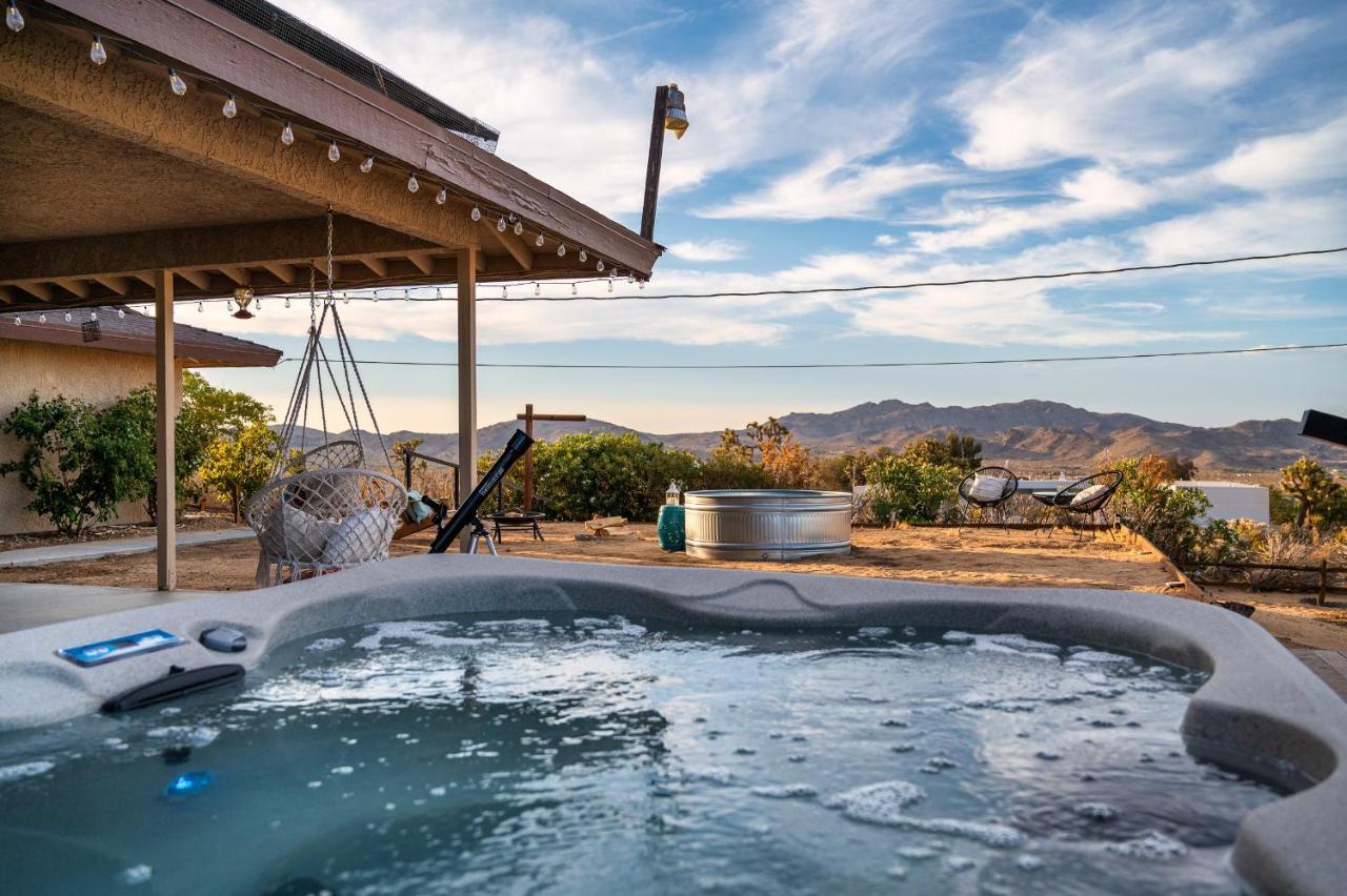 The Stargaze In Joshua Tree - Pool, Hot Tub, Views Villa Exterior photo